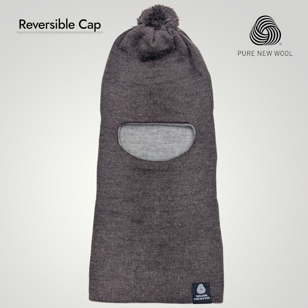 Pure Wool Reversible Cap