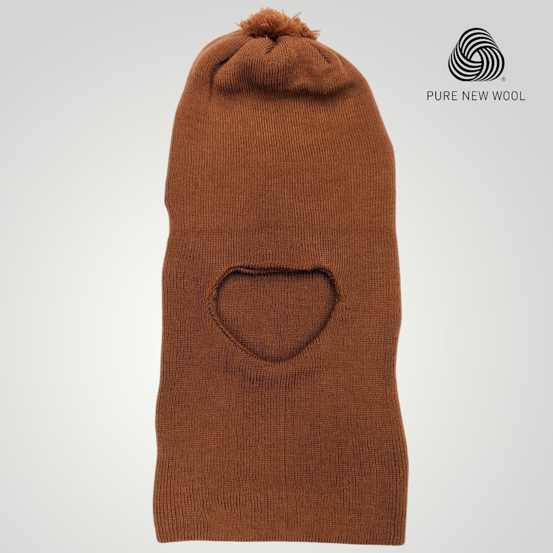 PURE WOOL KIDS MONKEY CAP