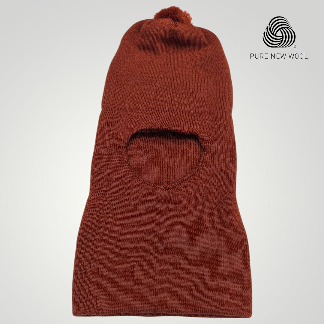 PURE WOOL KIDS MONKEY CAP