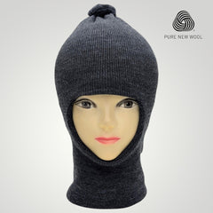 PURE WOOL KIDS MONKEY CAP