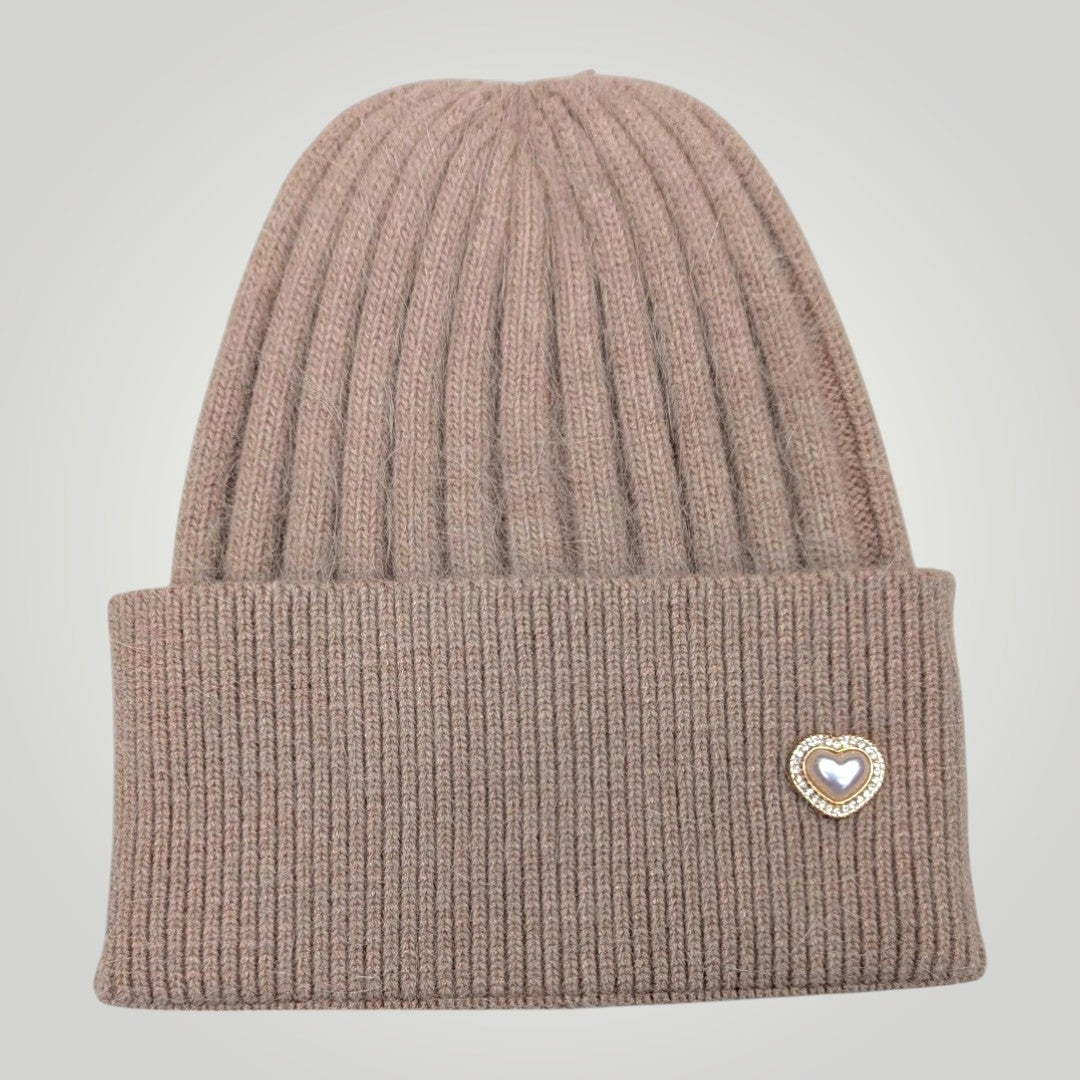 WOMEN'S ANGOORA WOOL CAP
