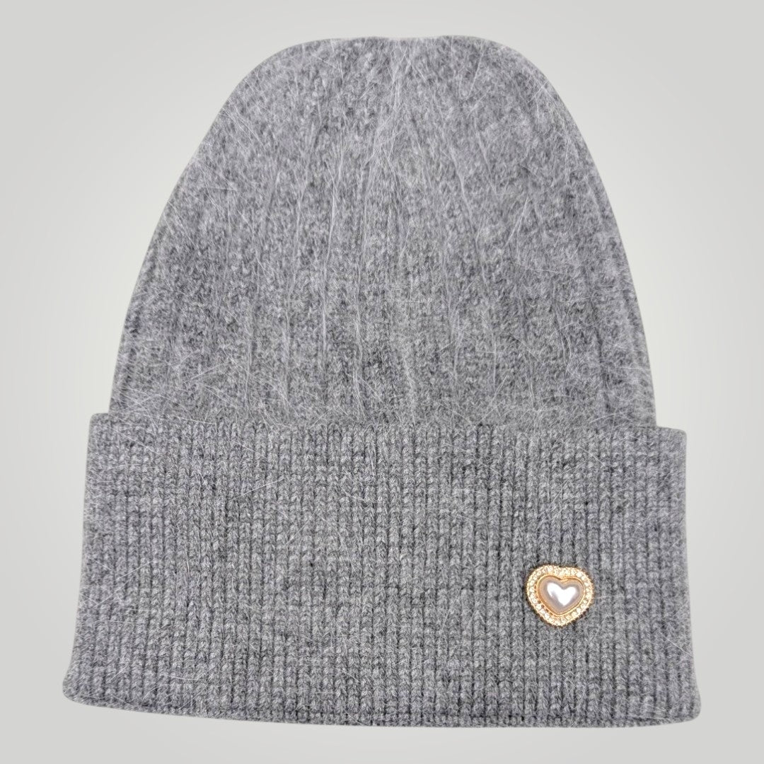 WOMEN'S ANGOORA WOOL CAP