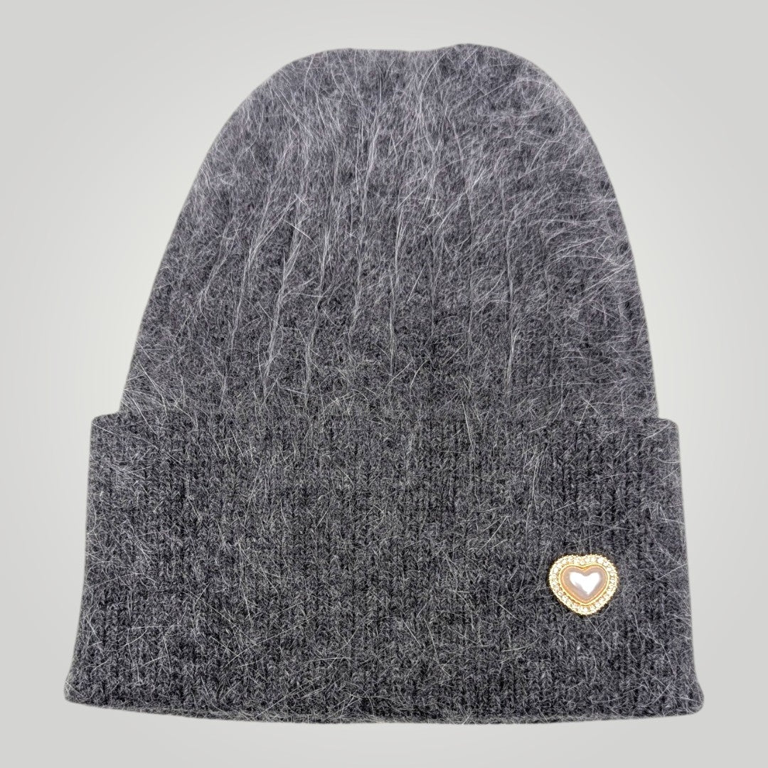 WOMEN'S ANGOORA WOOL CAP
