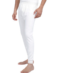 Men Cotton Long John White 302 Quilted Thermals