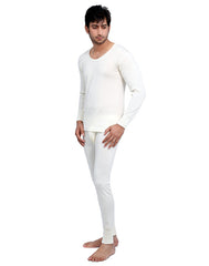 Mens merino Wool FS thermal Set Cream 523 Pure Merino Wool & WoolMark Certified 100% natural and breathable Wear Wool, Not Fossil Fuel