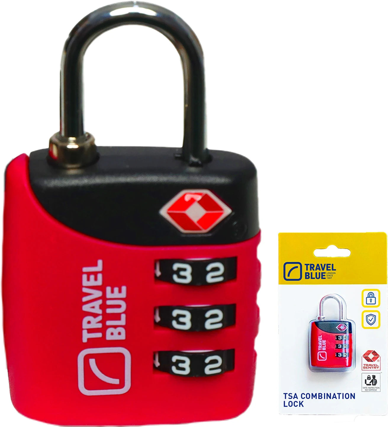 TSA 3 Dial Combination Lock