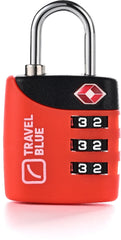 TSA 3 Dial Combination Lock